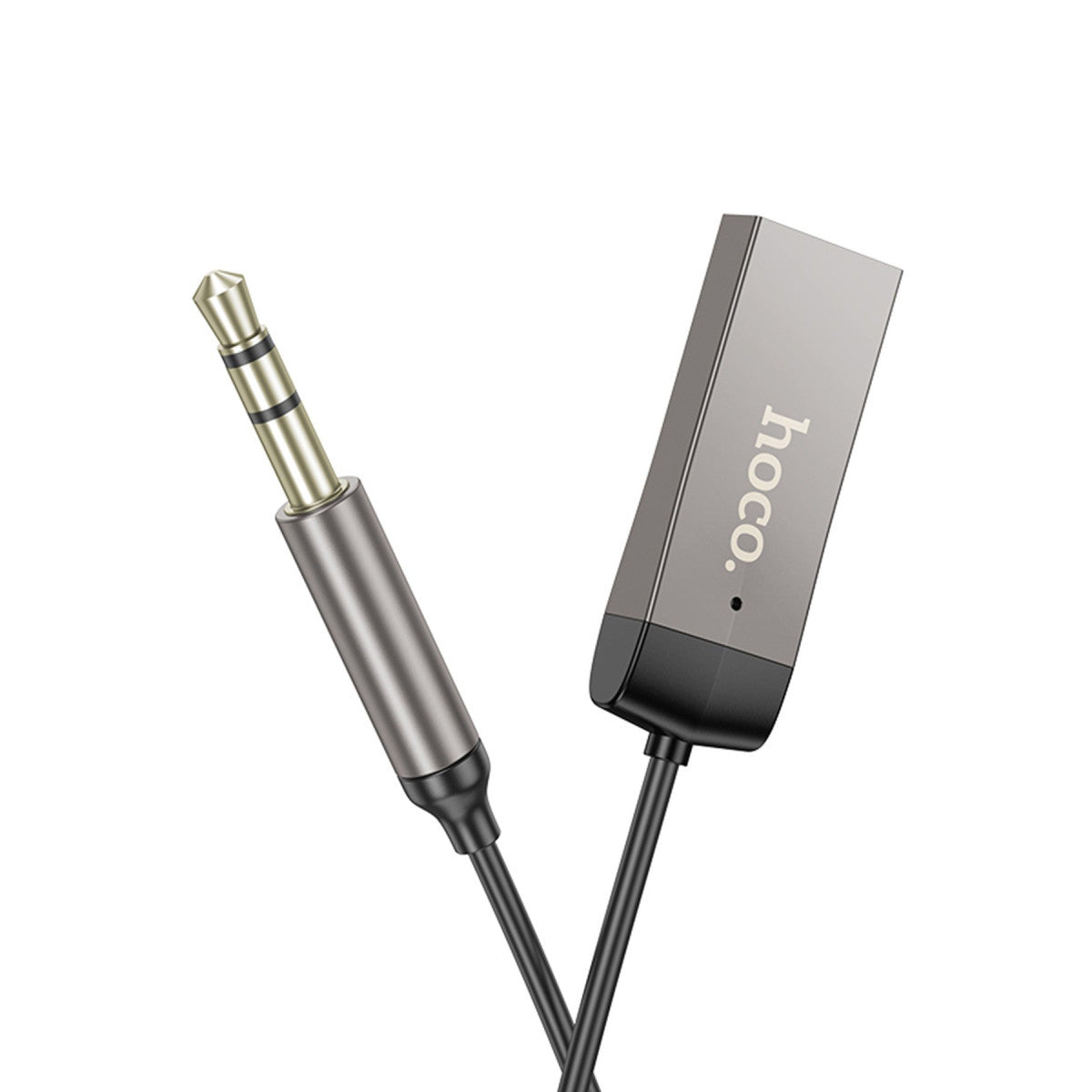 Hoco. E78 Tak Çalıştır BT Alıcılı 3.5mm Esnek Aux Kablo